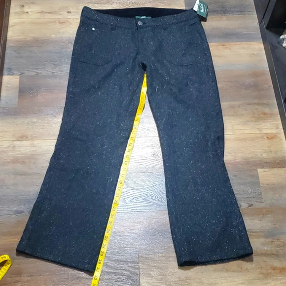 Woolrich woodlyn pant wool onyx speckled black pants NWT - Picture 1 of 9